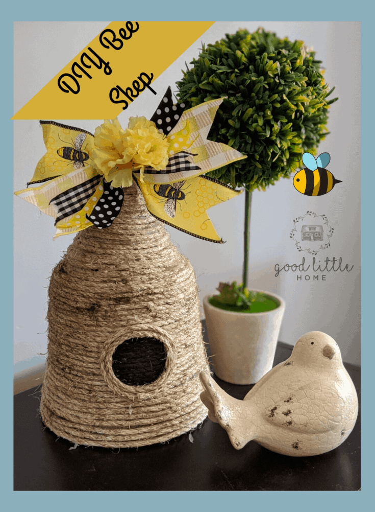This Honey Bee Home is an Adorable DIY